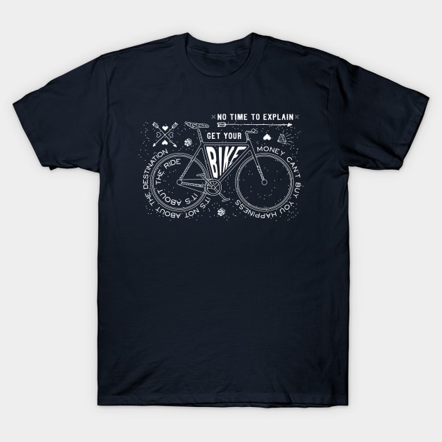 It's about the ride T-Shirt by manospd